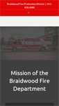 Mobile Screenshot of braidwoodfire.org